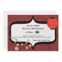 Sushi Birthday invitations