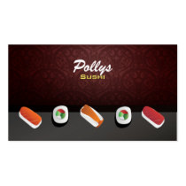 Sushi Business Cards business cards