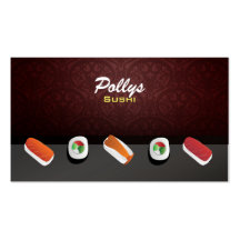 Sushi Business Cards