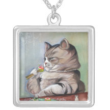 Sushi Cat Fancy Feast Pendant