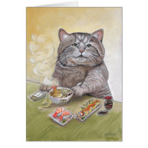 Sushi Cat Tempura Udon Cards