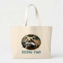 Sushi Fan Tote Bag