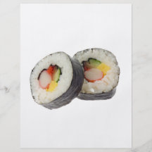Sushi - Futomaki Full Color Flyer