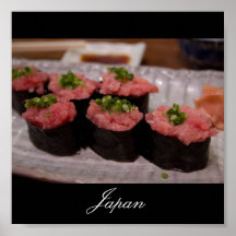 Sushi in Japan Poster