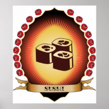 Sushi Mandorla Posters