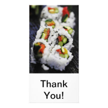 Sushi Photocarte Personnalisée