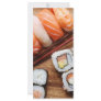 Sushi Rack Card Template