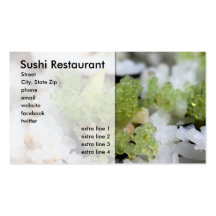 Sushi Restaurant Business Cards