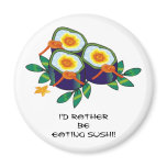 Sushi Rolls Magnet 2 - Customizable