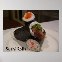 Sushi Rolls Posters