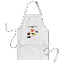 Sushi Set Design Apron