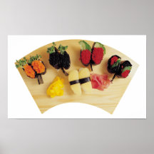Sushi Tray Poster