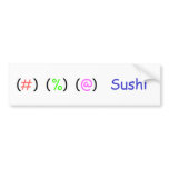SushiLand Bumper Sticker
