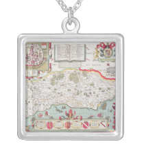 Sussex, engraved by Jodocus Hondius  from John Necklace