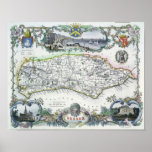 Sussex, engraved by W. Schmollinger Posters