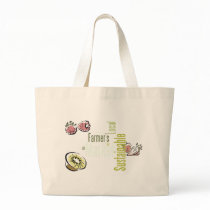 Sustainable Framers Market Large Tote Canvas Bags