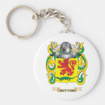 Sutton Coat of Arms (Family Crest) Key Chains