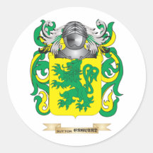 Sutton Coat of Arms (Family Crest) Sticker