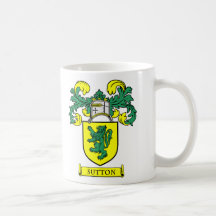 SUTTON Coat of Arms Mug
