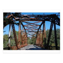 Suwannee Springs Abandoned Bridge Post Card