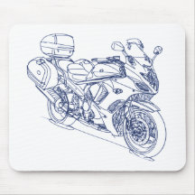 Suz Bandit GSX1250 Touring 2010 Mouse Pads
