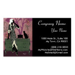Suzanne in Lilac & Green - Business Cards