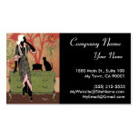 Suzanne in Orange & Green - Business Cards
