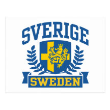 Sverige Post Card