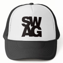 Swag - Black Trucker Hats