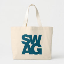 Swag - Blue Canvas Bags