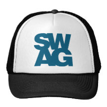 Swag - Blue Trucker Hat