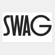 Swag Rectangle Sticker
