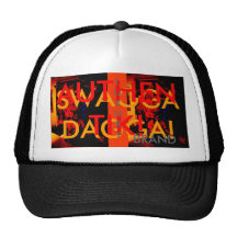 SWAGGA DAGGA RED RUM CAP MESH HATS