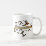 Swallow and Scroll with Psychology Coffee Mug