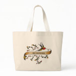 Swallow and Scroll with Studying Bag