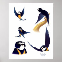 Swallow Character Poster