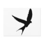 Swallow Silhouette Postcards