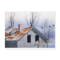 "Swallow's Good-bye" by Conrad Mieschke Post Cards