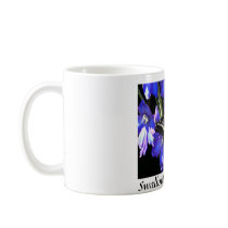 Swallowtail Butterfly on Delphiniums Mug