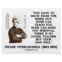 Swami Vivekananda Grow From Inside Out Own Teacher Custom Flyer
