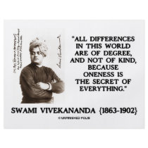 Swami Vivekananda Oneness Secret Of Everything Custom Flyer