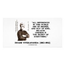 Swami Vivekananda Oneness Secret Of Everything Photo Cards