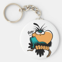 Swamp Bludgerigar Keychain