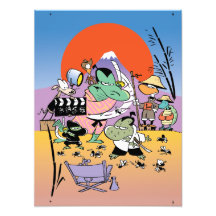 Swamp Classic Samurai Film Photo Print