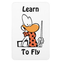 Swamp Flying Instructor Vinyl Magnets