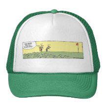 Swamp Golf Club Bending Hole Mesh Hat