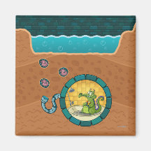 Swampy Pipes Magnets