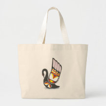 swan 001 tote bags