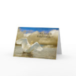 Swan Anniversary Card