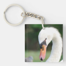 Swan Beak Acrylic Keychain
